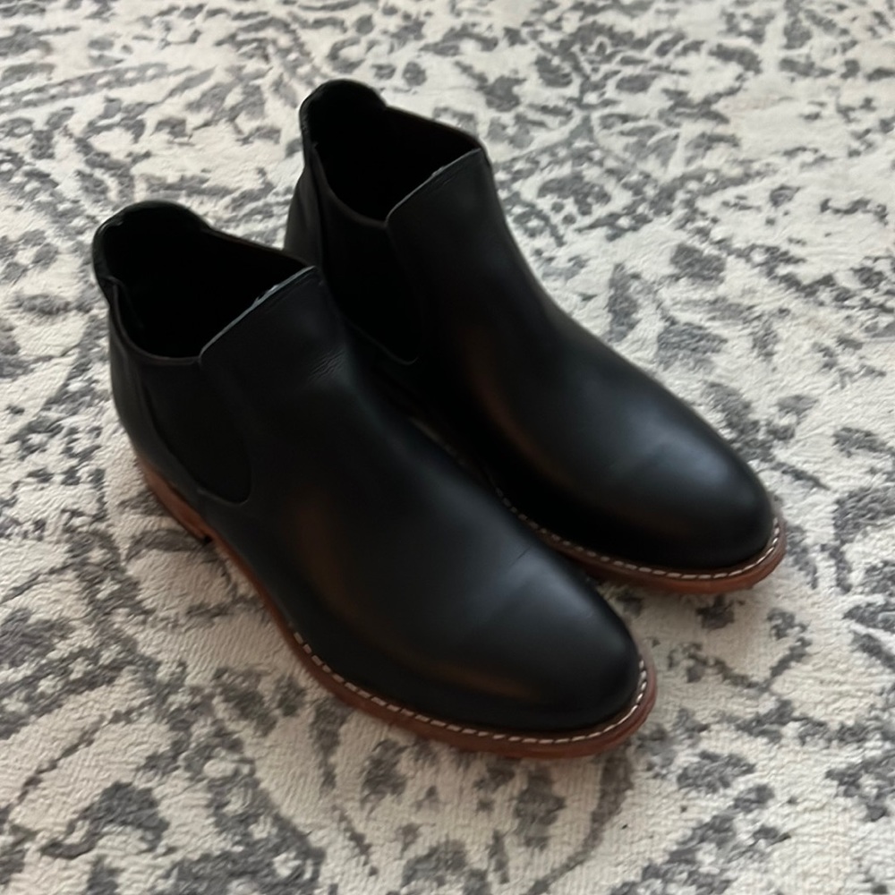 Red wing leather ankle shoes